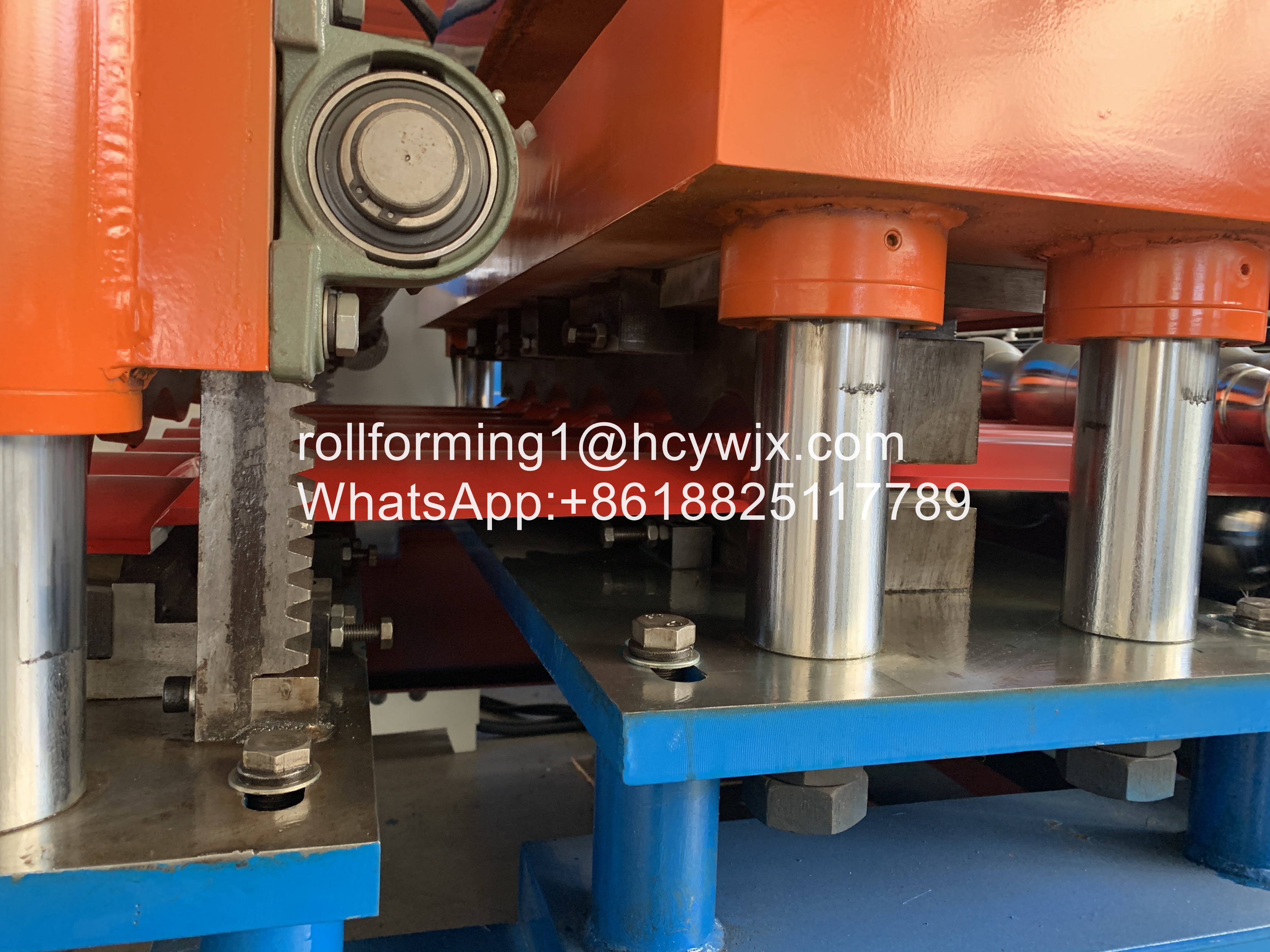 12 Rows Partial Arc Glazed Tile Roll Forming Machine