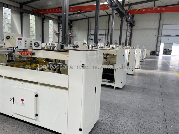 Semi-Automatic Stitcher for Corrugated Paper Double Servo Cardboard Nail Box Stapling