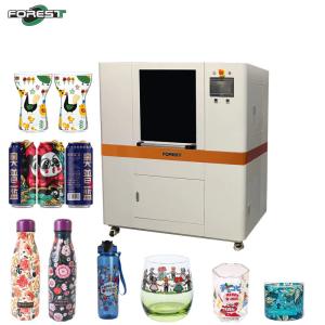 Quality Cylinder Inkjet Printer 360° Rotation UV Printer Versatile Printing For Stainless Steel Thermos Bottles wholesale