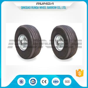Quality Various Colors 10 Inch Hand Truck Wheels Abrasion Resistant Comb Pattern wholesale