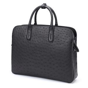 Quality Ostrich Leather Laptop Bag wholesale