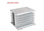 50 70 110 aluminum heat radiator 80 125 for SSR or industry solid state relay