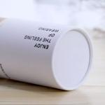 Custom Eco Friendly Skin Care Paper Tube Packaging Cosmetic Perfume Kraft Paper