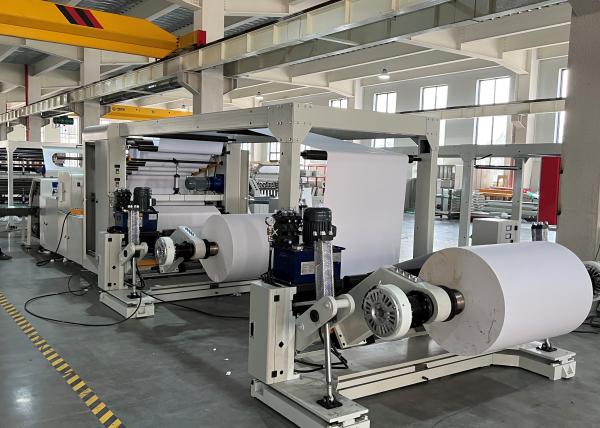 Cheap Automatic A4 Paper Cutting Packaging Machine 4 Unwinding Rolls for sale