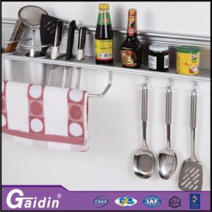 Quality metal wall mounted kitchen display rack wholesale