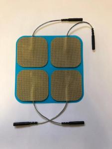 Quality Reusable Tens Electrode Pad For Relieve Pain Body Massage Physical Therapy OEM ODM wholesale