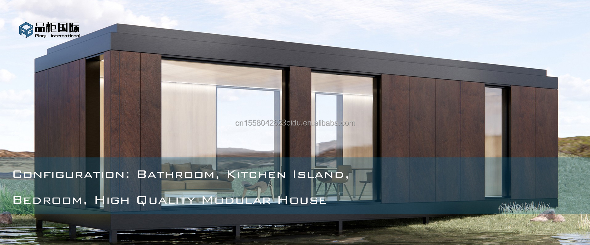 Outdoor Modern Design Expandable Container Home Prefabricated Wooden Structure Large Glass Sunroom for Family Couple Hotel