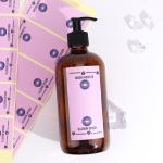 Printing Adhesive Label Sticker Transparent Logo Cosmetic Bottle Labels Clear