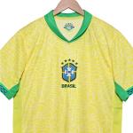 2024-2025 Brazil Home Fan Edition Football Jersey Group Customization