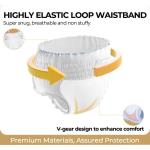 Disposable Adult Panty Diaper Bulk Sale Free Sample Senior Elderly Pants High