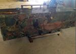 Residencial Green Granite Countertops Kitchen Sink Countertop Top / Edges