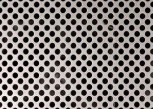 Quality SGS Micron Round Hole 16 Gauge 4x8 2mm Perforated Stainless Steel Sheet wholesale