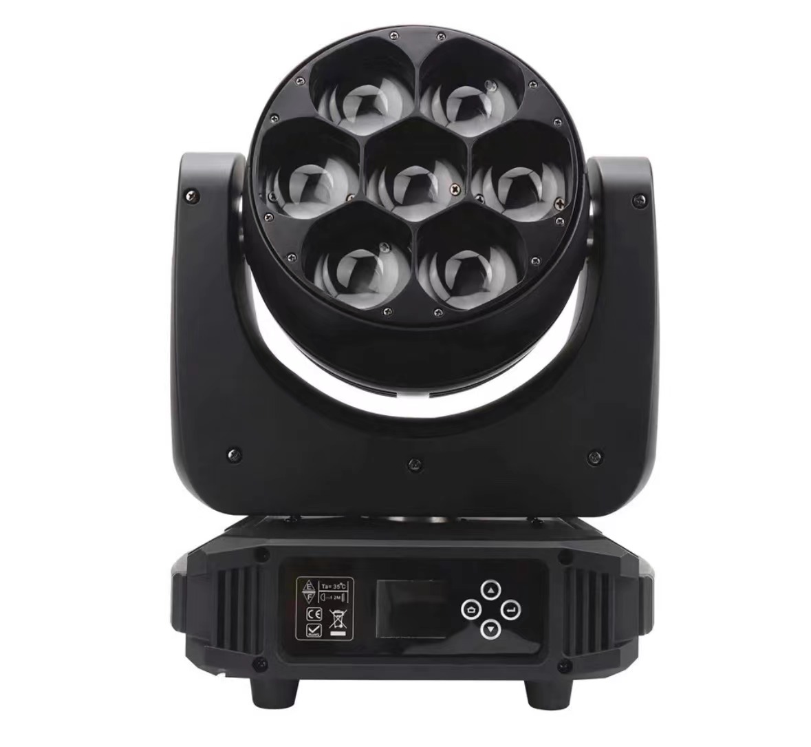 Lamp Luminous Flux lm 1800 40W LED Moving Head Light for Outdoor DJ Disco Party Stage Show