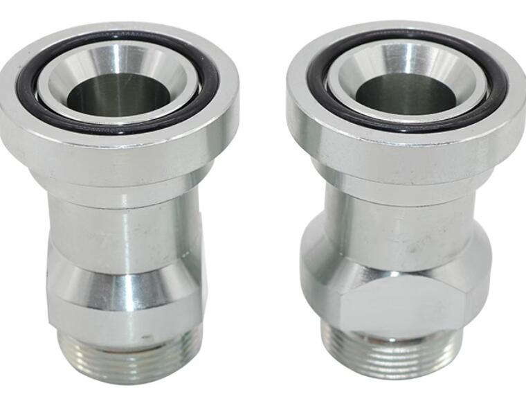 Male Connection Metric External Thread Flange Transition Joint For Hydraulic Fitting