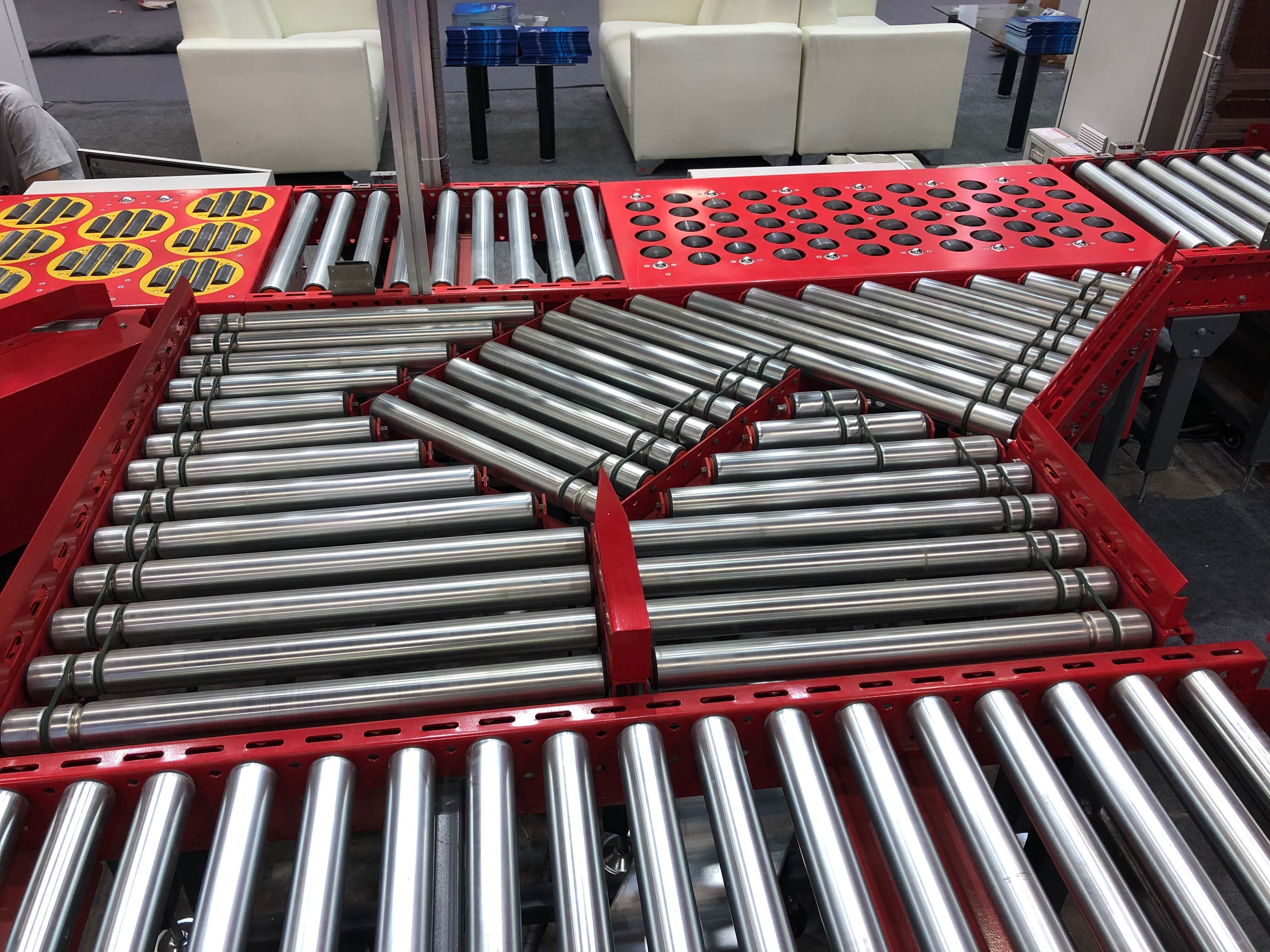 Stainless Steel Extendable Delivery Motorized Roller Conveyor Parts