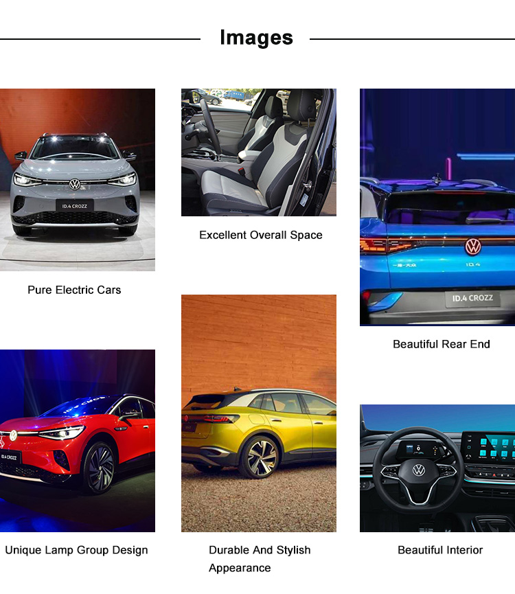 2022 New Energy Vehicles Prime Pure Pro SUV Cars ID4 Crozz EV Electric Car For Volkswagen