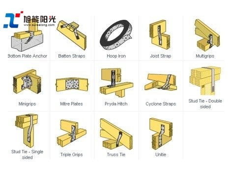 Customized Timber Connectors Blending Process Galvanized Steel Stainless Steel Joist Hanger