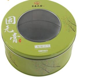 Quality Wholesale ore cookie tin box with clear lid wholesale
