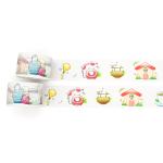 Waterproof Decorative 15mm Width Sticky Washi Tape