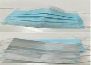 Quality Latex Free Medical Grade Mask , 3 Ply Surgical Mask Ear Loop Or Ties Style wholesale