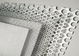 Quality Square Holes Perforated Aluminum Sheet 1060 Thickness 3mm Hole Diameter 0.5 - 6mm wholesale