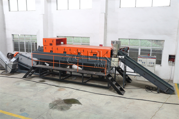 BOPP Film Ldpe Pet Recycling Machine 600kg/H Waste