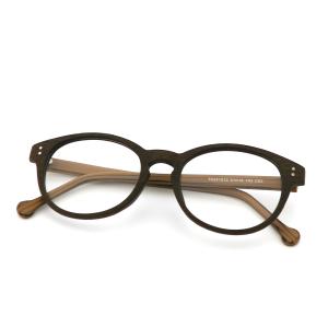 Quality Elliptic Wood Copy Acetate Optical Glasses Frame Wholesale MR 251013 wholesale