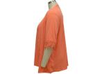 Custom Wholesale Casual Tops With Fake Two-Pieces Design For Middle Aged Women