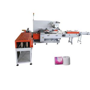 Quality Automatic Bathroom Toilet Roll Paper Packaging Machine Mixed Driven type 380V 50Hz wholesale