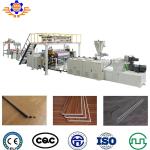 700kg/H Twin Wall Hollow Roofing PVC Floor Extruder Spc Complete Flooring Line