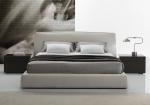 modern America style high quality fabric bed furniture