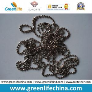Quality Shiny 2mm Silver Plated Metal Ball Chain Bead Round Shape wholesale