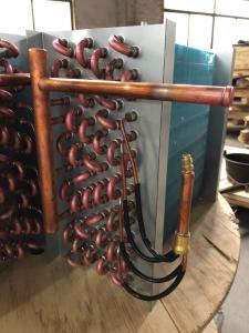 Quality Commercial Finned Air Con Evaporator Coil Condenser For AC Unit Cabinets wholesale