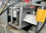 Ridge Cap Roof Tile Roll Forming Machine / Metal Roof Profile Camber