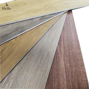 Quality PVC SPC Flooring Wood Look Vinyl Plank 8mm Hybrid Flooring With Limestone Embossed wholesale