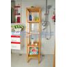 Buy cheap Bamboo towel rack, wood shampoo rack, wooden soap holder from wholesalers