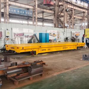 Quality Heavy Duty 35 Tons Customized Steel Structure Electric Transfer Cart wholesale
