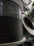Outdoor FRP / KFRP Fiber Optic Drop Cable , FTTH Drop Cable Black Jacket