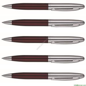 Quality Best Selling Euro Market Luxury Black Metal Ball Pen,silver metal pen wholesale