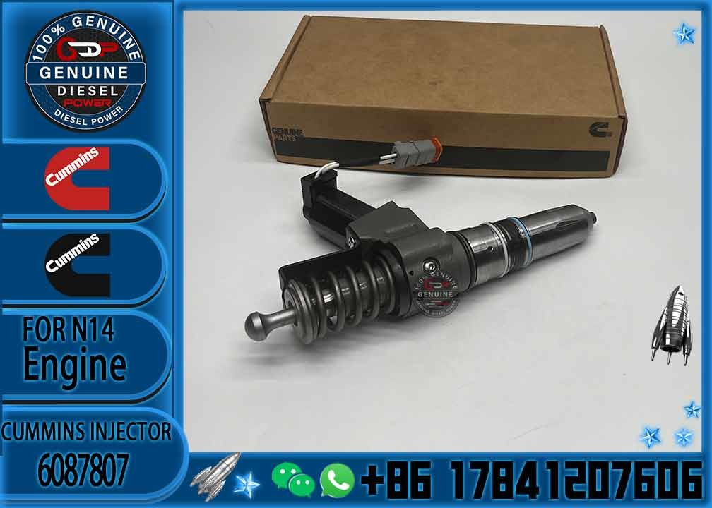 Auto Parts Diesel Fuel Injector 4307516 6087807 3080931F For CUMMINS N14 diesel engine