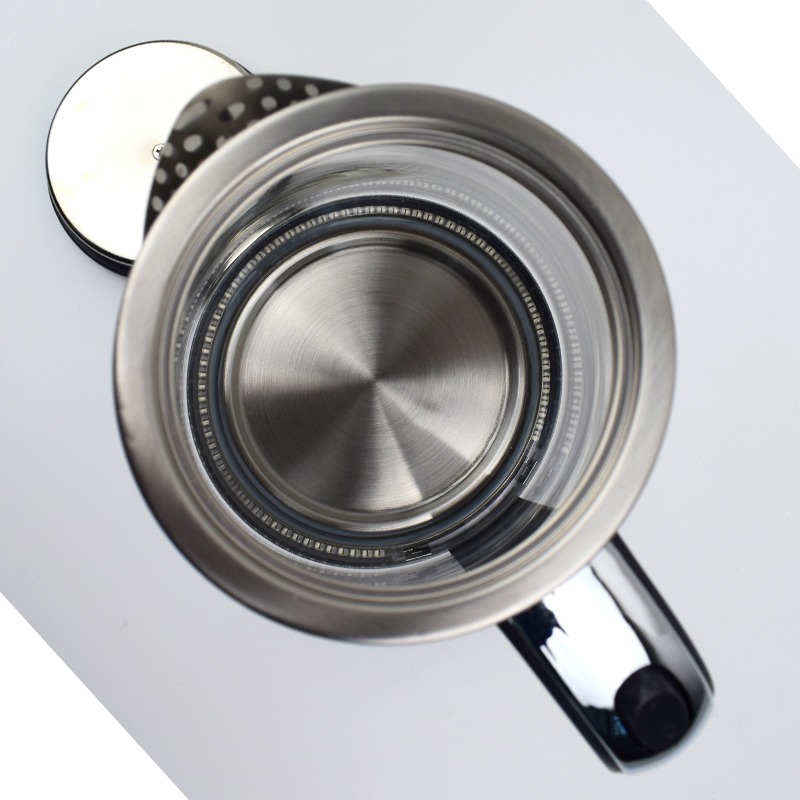 1.8L Clear Glass Electric Water Kettle 110v 220v Electric Kettle stainless steel