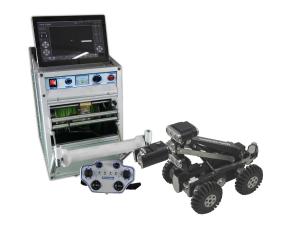Quality Black CCTV Pipe Inspection Equipment , Underground Drain Inspection Camera wholesale
