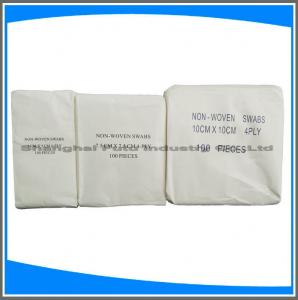 Medical use hospital consumables 4 ply non woven swab medical swabs  non woven bags prices