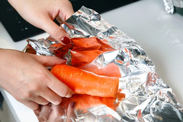 Disposable Food Grade Paper Aluminum Foil Roll with Customized Size and Logo Printing
