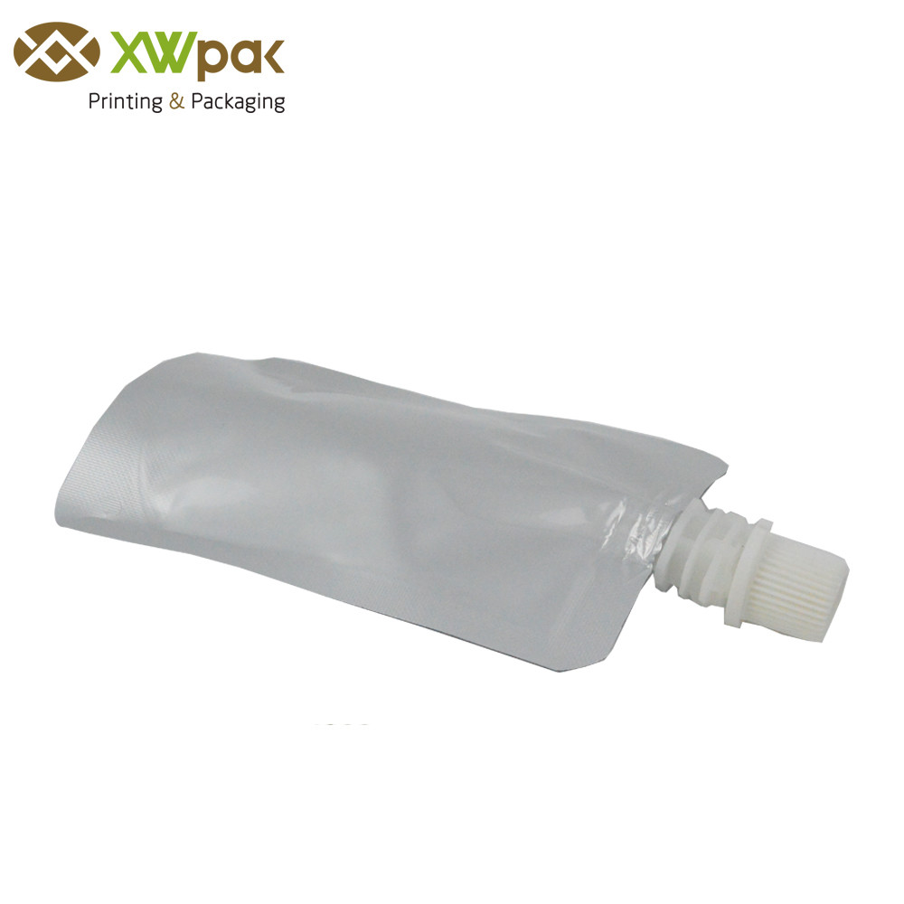 Detergent Plastic Liquid Pouch Packaging , Food Grade Stand Up Pouch With Spout