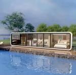 Modern Apartment Building Garden Winter Warming Sunroom Multi Fuction Apple