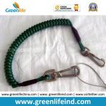 Top Quality Safety Lanyard Holder Black Spiral Coil Leash Rope