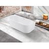 Buy cheap White Acrylic Free Standing Bathtub Simple Bath SP1838 1700×790×580mm from wholesalers