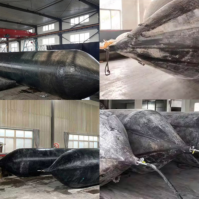 Durable Rubber Airbag For Boat Launching And Marine Salvage