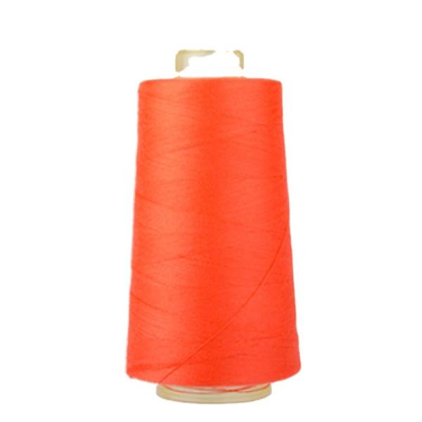 Wholesale 2500yards nylon colorful 100% Spun Polyester clothing accessories